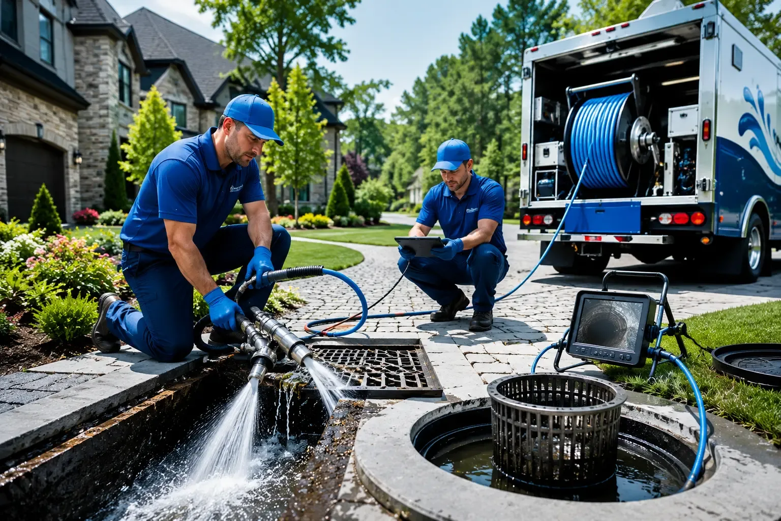 Local outdoor drain cleaning professionals in Purvis, MS